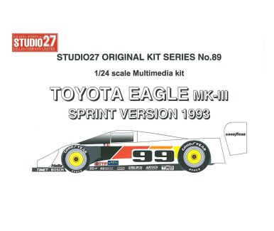 Toyota Eagle Mk-III Sprint Version 1993 1/24 - Studio27 - FK2489C