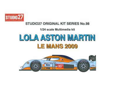 Lola Aston Martin DBR1 #007 #009 Le Mans 2009 - Studio 27 - ST27-FK2498