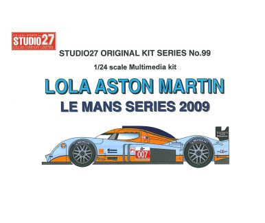 Lola Aston Martin DBR1 #007 #009 Le Mans Series 2009 - Studio 27 - ST27-FK2499