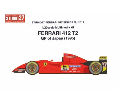 Ferrari 412T2 Grand Prix of Japan 1995 1/20 - Studio27 - ST27-FR2014
