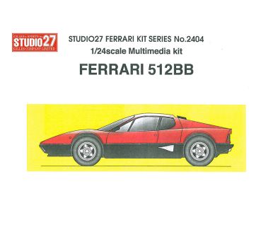 Ferrari 512 BB 1/24 - Studio27 - ST27-FR2404