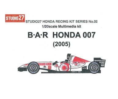 BAR Honda 007 British GP 2005 1/20 - Studio 27 - ST27-HD2002