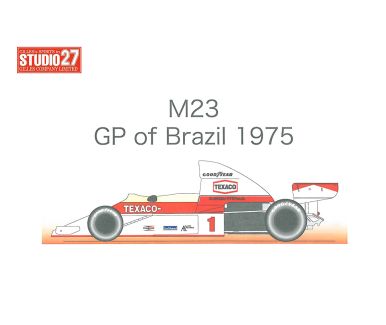 McLaren M23 Brazil Grand Prix 1975 1/20 - Studio 27 - ST27-LPE2017