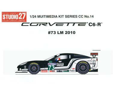 Corvette C6-R - Le Mans 2010 #63 / #64 - 1/24 - Studio 27 - ST27-CC2412