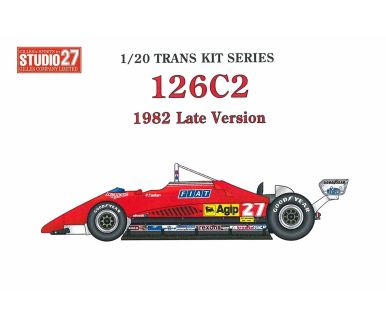 Ferrari 126C2 Late Version 1982 1/20 - Studio27 - ST27-TK2065
