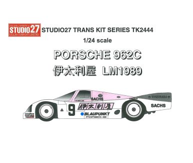Porsche 962C Joest "Italya" Le Mans 1989 Transkit 1/24 - Studio27 - ST27-TK2444