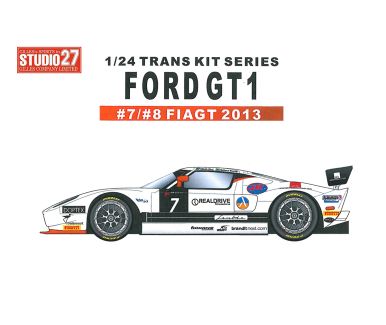 Ford GT #7 #8 FIA-GT 2013 Transkit 1/24 - Studio27 - ST27-TK2460