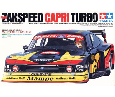 Ford Capri Turbo "Mampe" Deutsche Rennsport-Meisterschaft 1978 1/24 - Tamiya - 24014