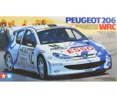 Peugeot 206 WRC Rallye Sanremo 1999 1/24 - Tamiya - 24221