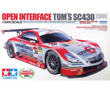 Lexus SC430 "Open Interface Tom's" Super GT Series 2006 1/24 - Tamiya - 24293