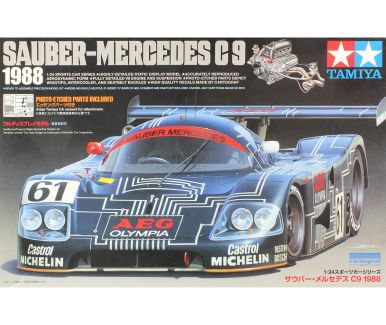 Sauber-Mercedes C9 Le Mans 24 Hours 1988 1/24 - Tamiya - 24310