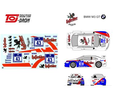 BMW M3 GTR "Hasseroeder" Nürburgring 24 Hours 2003 1/24 - TojDROM
