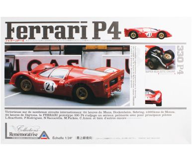 Ferrari 330 P4 Le Mans 24 Hours 1967 1/24 - Union Model - MC73