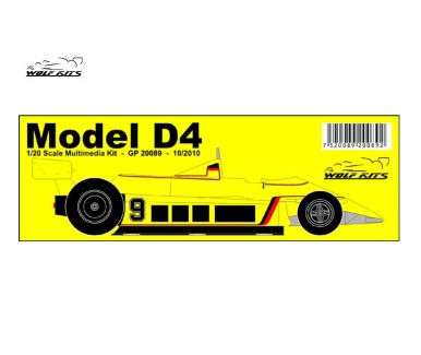 ATS D4 1980 1/20 - Wolf Kits - WK-GP20089