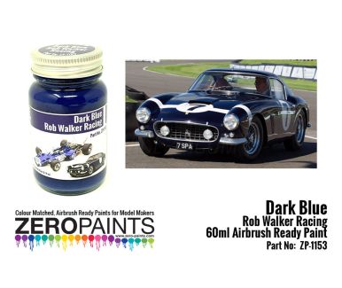 Rob Walker Racing Dark Blue Paint 60ml - Zero Paints - ZP-1153