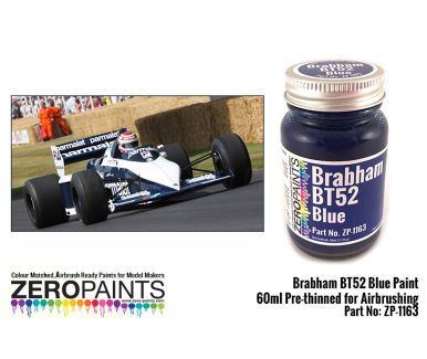 Brabham BT52 Blue Paint 60ml - Zero Paints - ZP-1163