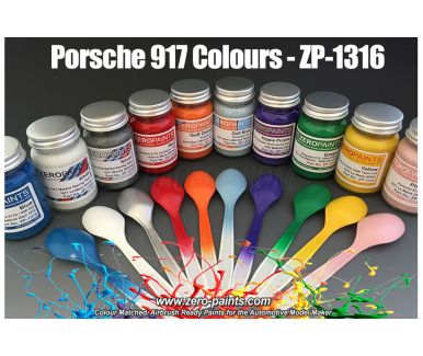 Porsche 917 JW Automotive Gulf Blue Paint 60ml - Zero Paints- ZP-1316_BL