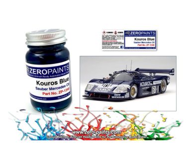 “Kouros” Sauber C9 Blue Paint 60ml - Zero Paints - ZP-1346