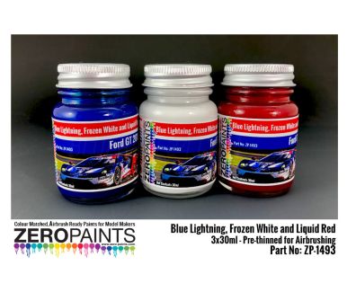 Ford GT 2018 - Paint Set 3x30ml - ZP-1493