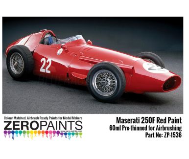 Maserati 250F Red Paint 60ml - Zero Paints - ZP-1536