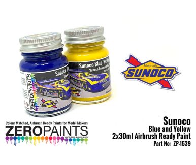 Red Bull RB6 Metallic Blue and Yellow Paint Set 2x30ml - Zero Paints - ZP-1604