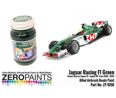 Jaguar Racing F1 Green Paint 60ml - Zero Paints - ZP-1056