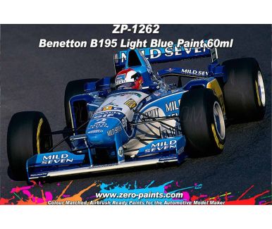 Benetton B195 Light Blue Paint - 60ml - Zero Paints - ZP-1262